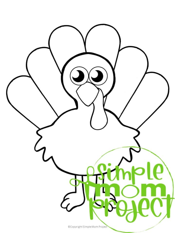 Printable Turkey Template