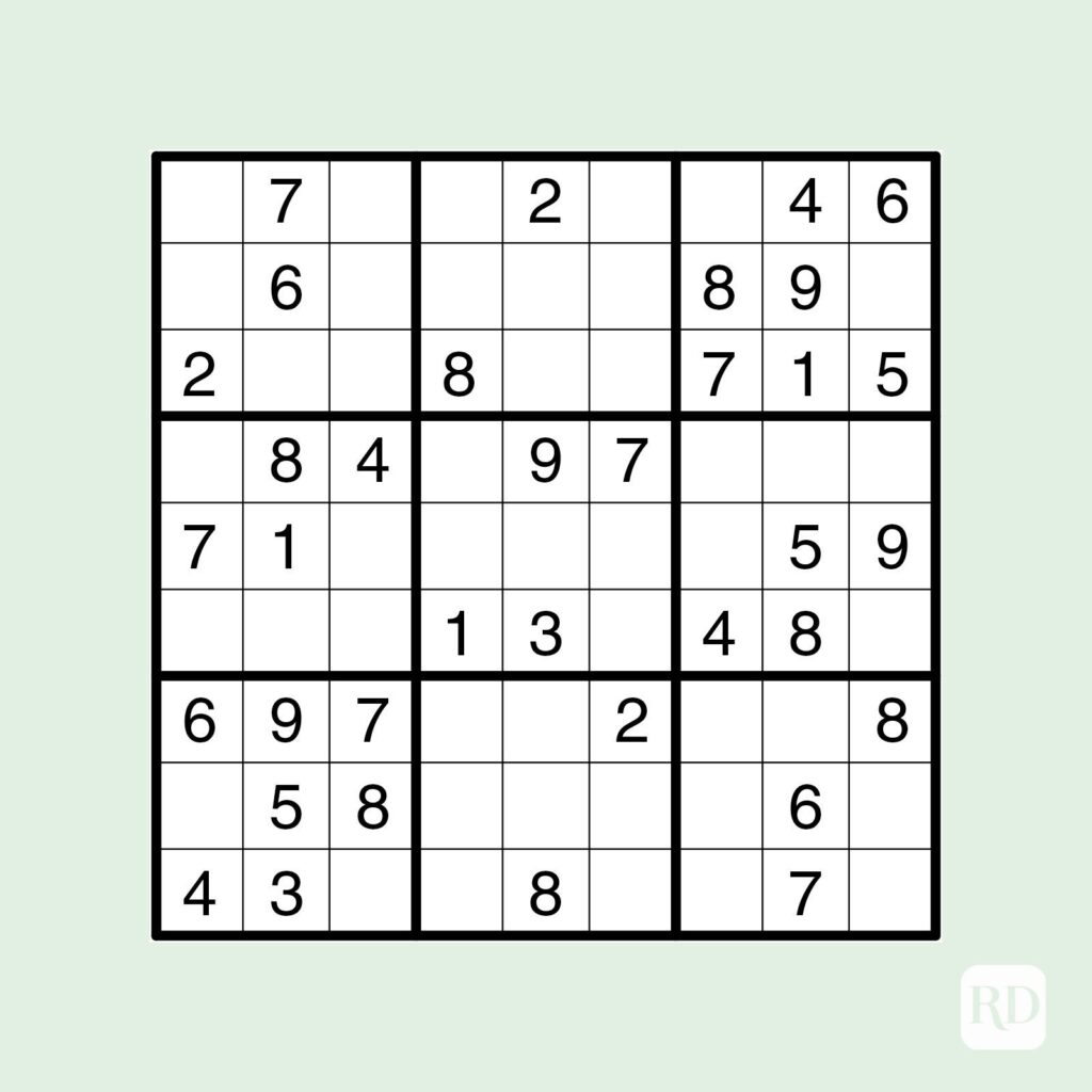 Sudoku Printable Puzzles