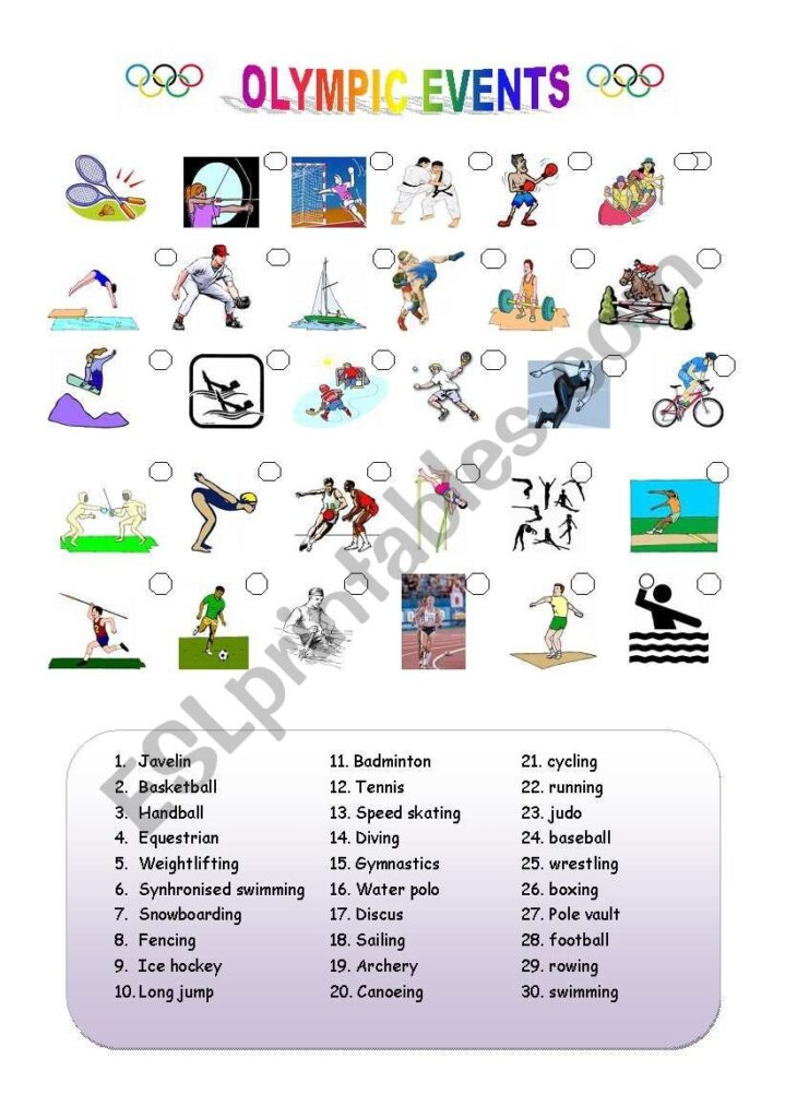 Summer Olympic Events List 2025 Printable Simon Macdonald