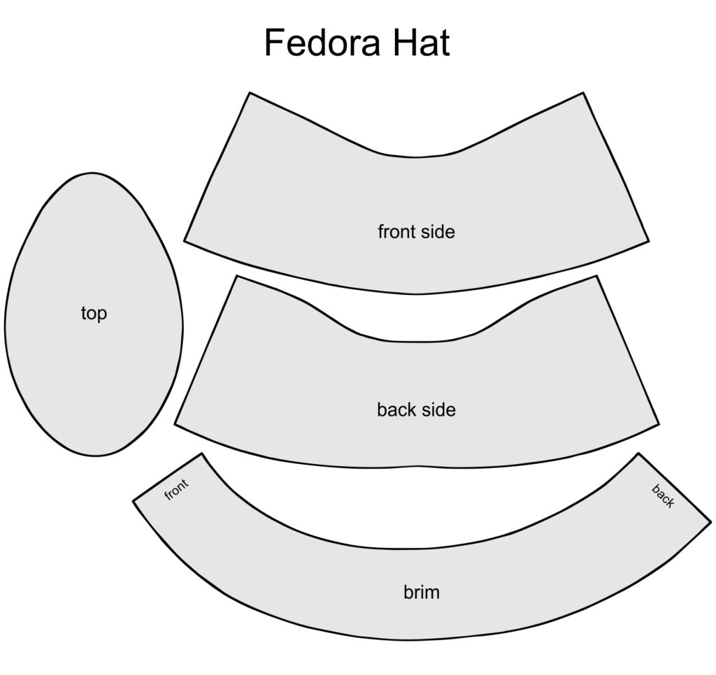 Top Hat Pattern 10 Free PDF Printables Printablee