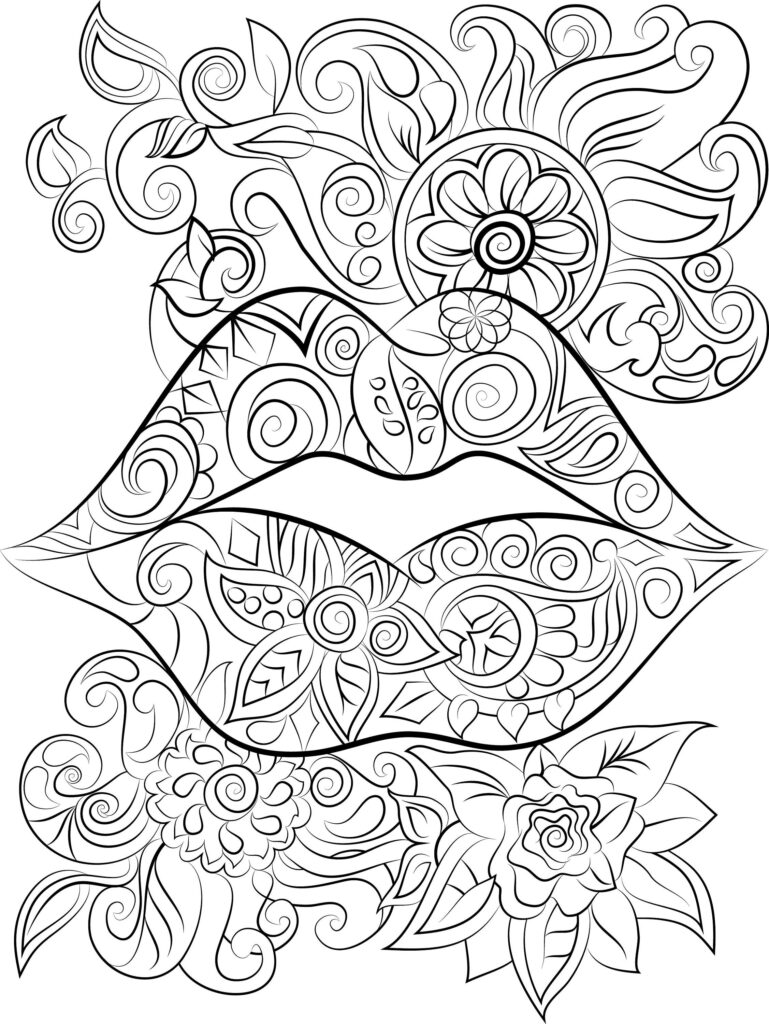 Unusual Adult Coloring Books Coloring Pages