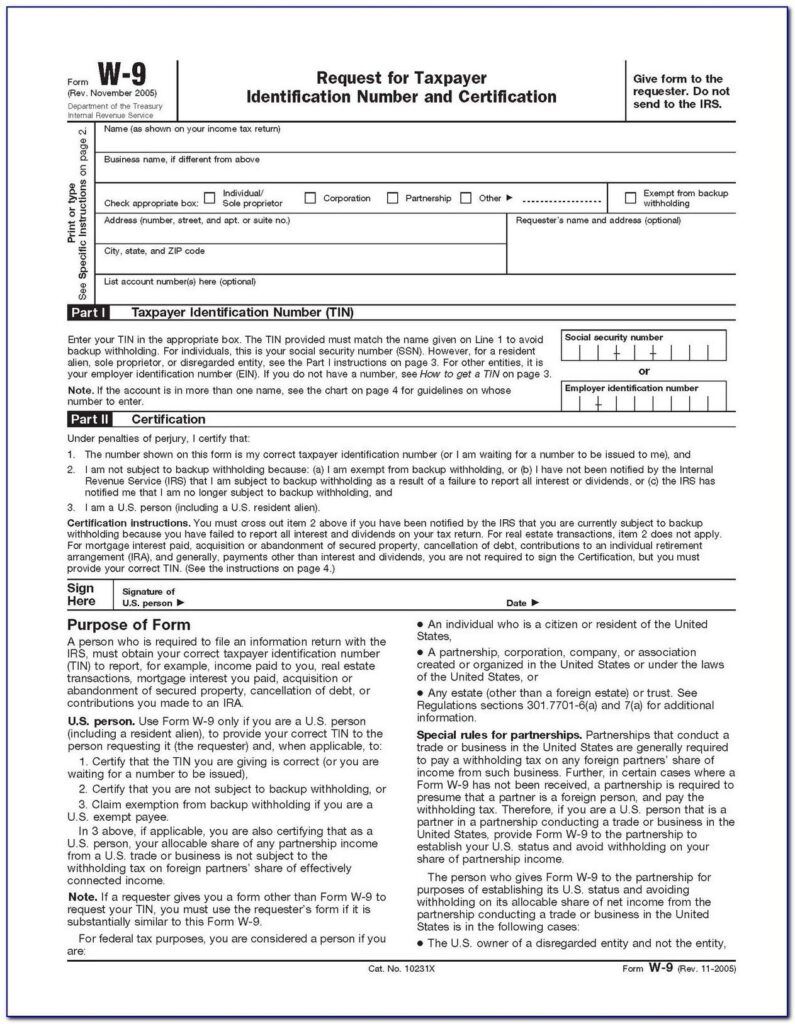 W9 2025 Form Max Bower