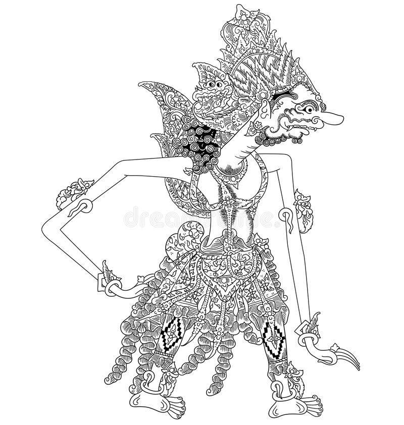 Wayang Kulit Puppet Template Printable Free Printable Template