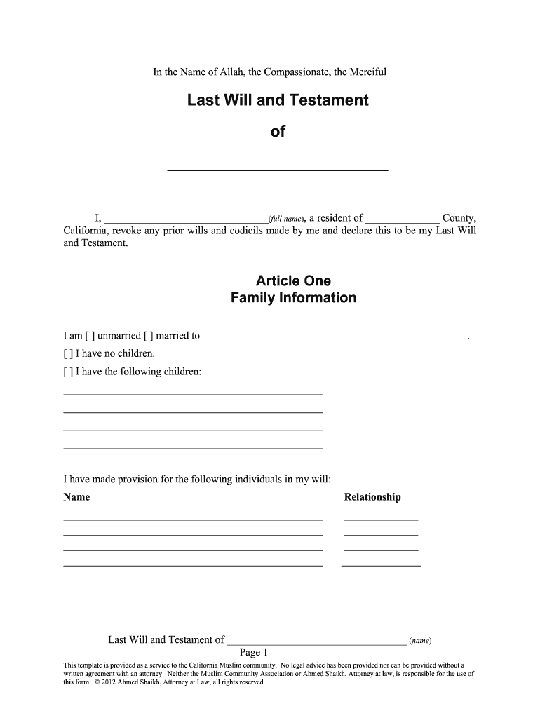 Will Template Fill And Sign Printable Template Online US Legal Forms